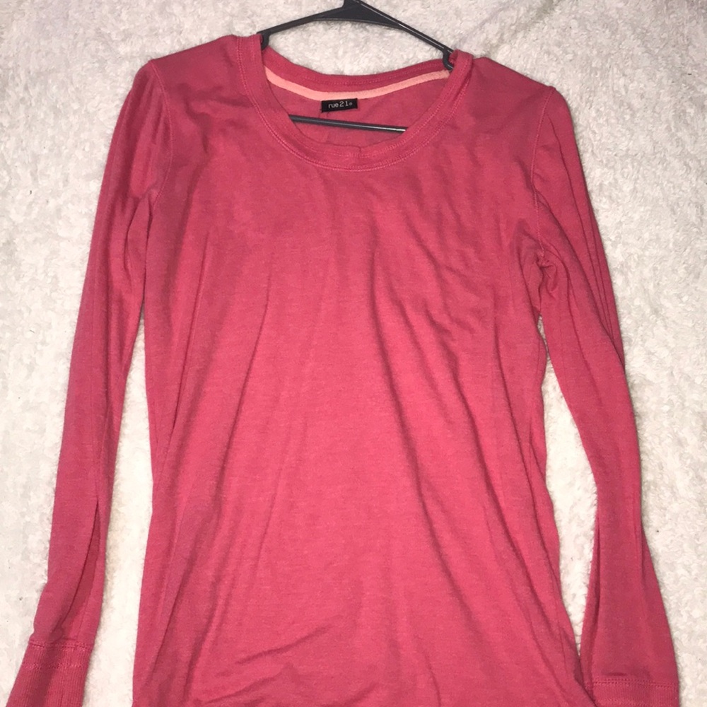 Pink long sleeve